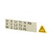 Veiligheidspictogram MCCB's & Accessoires Eaton Bliksemteken + aansluitingcodering voor NZM7 217294
